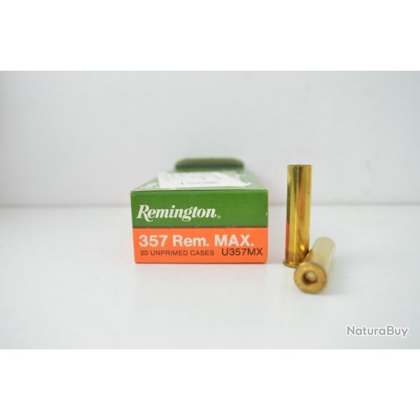 1 Boite de 20 Douilles Remington 357 Rem Max