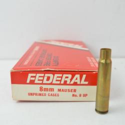 1 Boite de 20 Douilles Federal 8mm Mauser