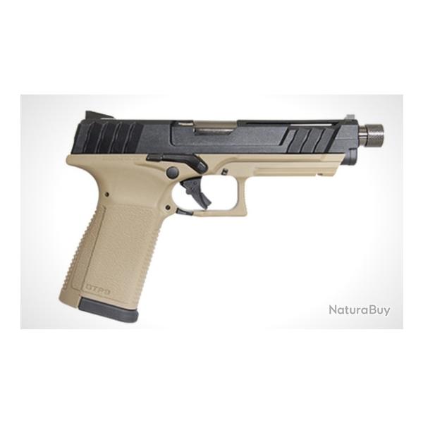 Pistolet cal.6mm GTP9 noir/tan