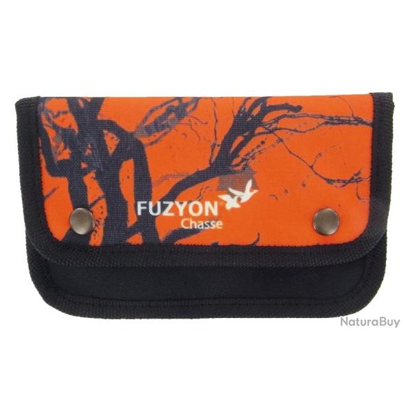 Pochette Ceinture 10 Balles Camo Orange Fuzyon Chasse