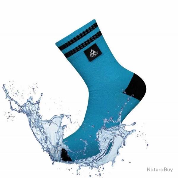 Chaussettes Trail Dry Bleu Ver Jari  - 43/46