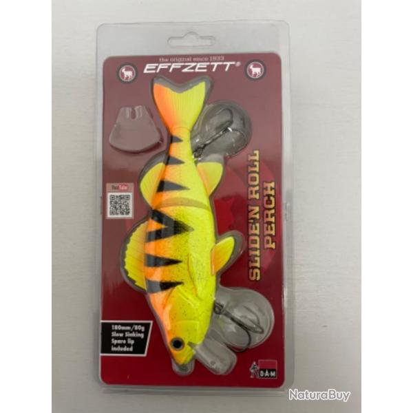 !! LEURRE DAM EFFZETT SLIDEN ROLL PERCH 80gr ORANGE PERCH