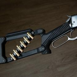 Crosse Synthétique Carabine Levier sous garde - (l'arme et les balles ne sont pas à vendre)