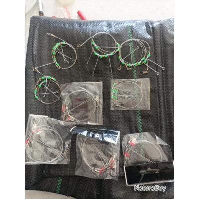 Bas De Ligne Korda Bas De Ligne Sans Ardillon Korda - Taille 8 - Lot De 3 - Parfait Pour La Pêche Au Leurre Spinner Rig