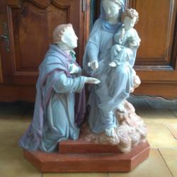 Grosse Statue religieuse