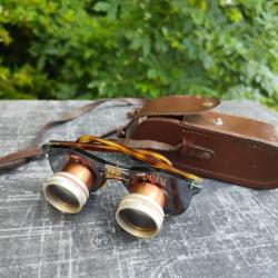 Lunettes jumelles sportscope du docteur Wohler Saar 1930