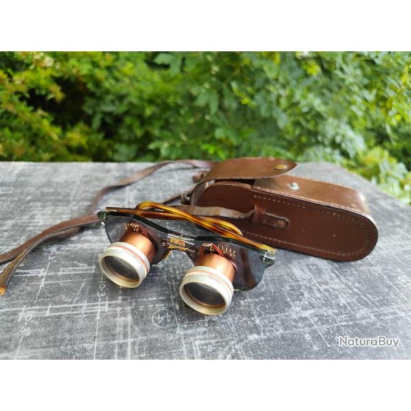 Lunettes jumelles sportscope du docteur Wohler Saar 1930