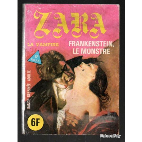 zara la vampire 53 frankenstein le monstre elvifrance  comic's , bd de presse bd adulte