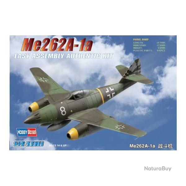 Maquette  monter - Me 262 A-2a 1/72 | Hobby boss (0000 1673)