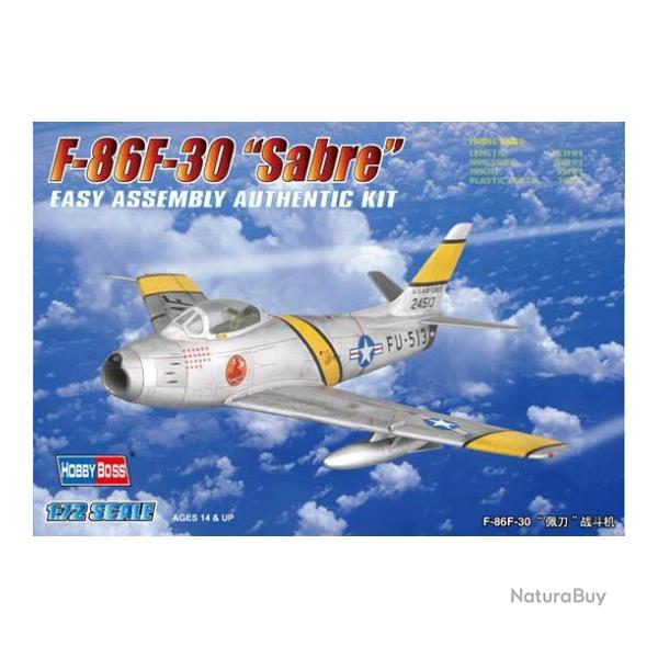 Maquette  monter - F-86F-30 Sabre 1/72 | Hobby boss (0000 1679)