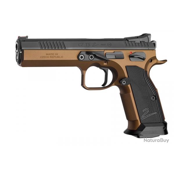 OP TLD-Poing - PISTOLET CZ TS 2 DEEP BRONZE 9X19