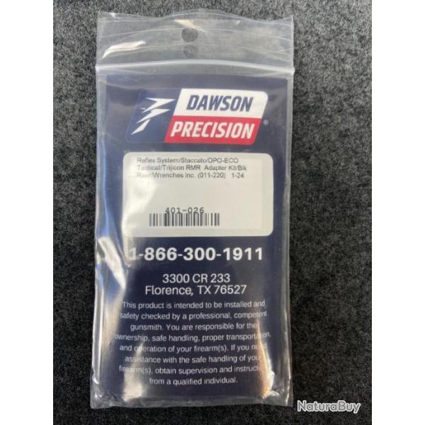 Systme Reflex Dawson Precision pour viseurs Trijicon RMR/SRO