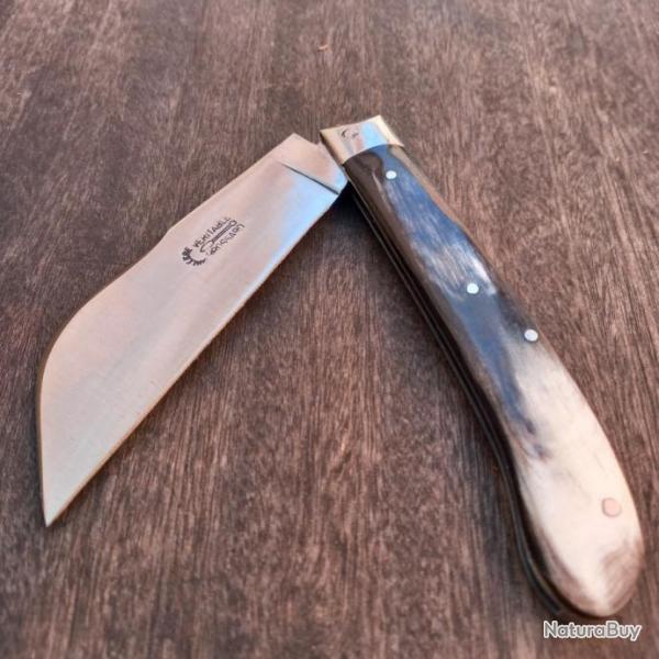 Grand Couteau DONJON YATAGUAN VRITABLE CUILLRE BROSSARD Manche en CORNE