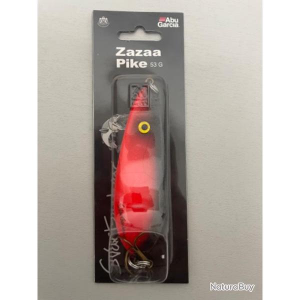 !! LEURRE ABU GARCIA SVARTZONKER ZAZAA PIKE 53gr BLACK RED SVZ