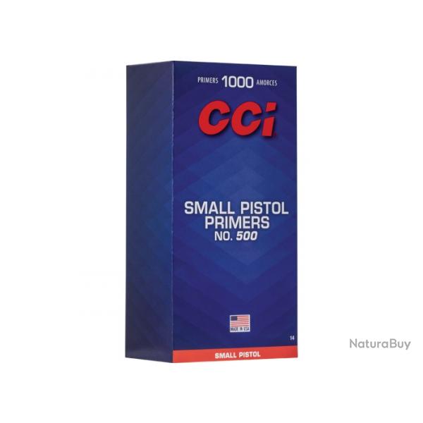 Amorce CCI standard 500 small pistol par 100