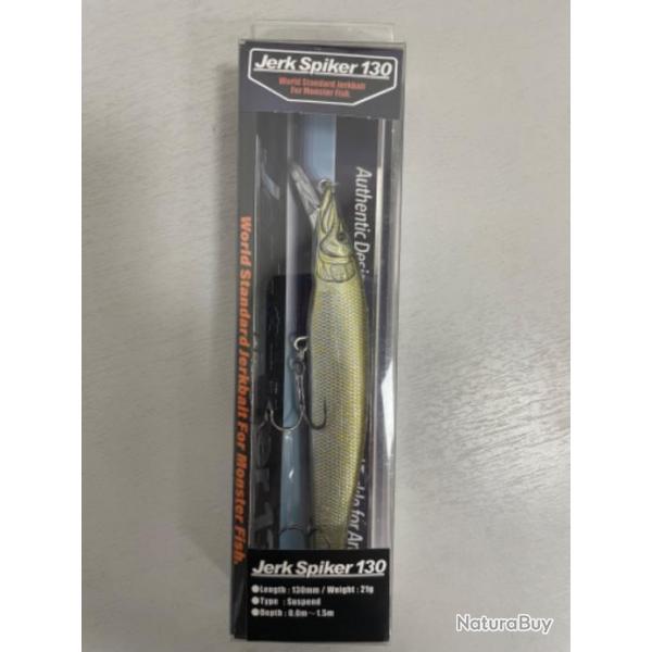 !! LEURRE ADUSTA JERK SPIKER 130 21 gr GRASS PIKE