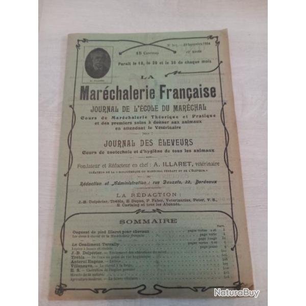 Livre la marchalerie franaise 1904