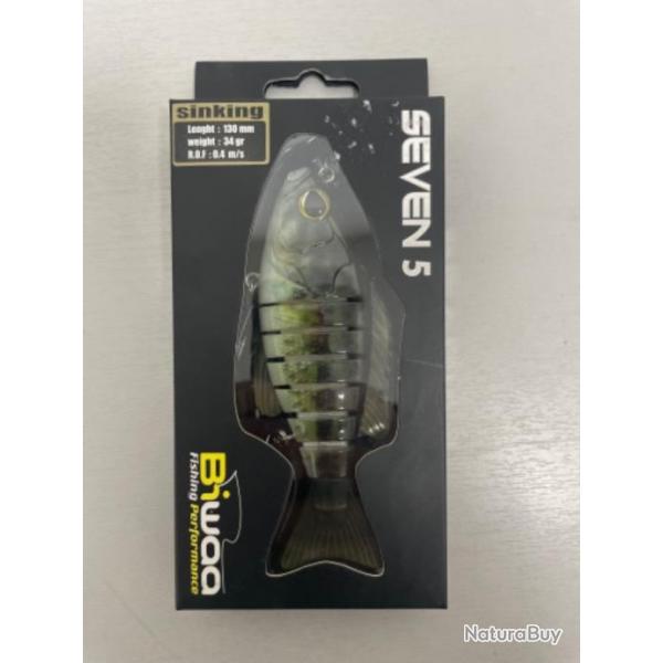 !! LEURRE BIWAA SEVEN 5 34gr RAL BASS