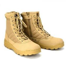 bottes hommes militaire désert imperméable