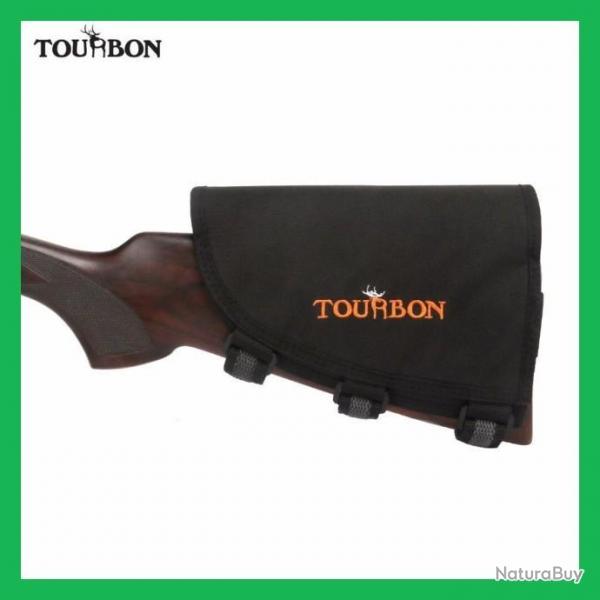 TOURBON support de joues avec 3 coussinets pour 10 cartouches