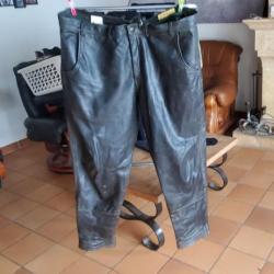 Pantalon cuir verney carron