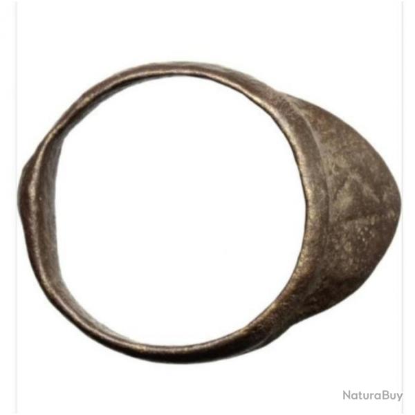 BAGUE D'ARCHER, pouce, Renaissance. BRONZE ARCHER'S Thumb Ring (13e - 15e sicle)