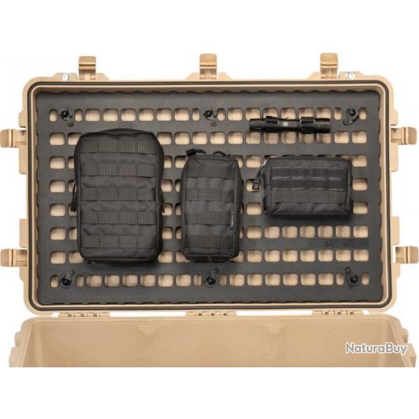 Panneau de couvercle EZ-Click MOLLE pour Peli 1560