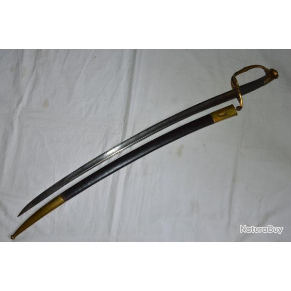 SABRE Mle 1821 OFFICIER INFANTERIE-MONARCHIE LOUIS XVIII-CHARLES X-FRENCH SABER Mle 1821 INFANTRY