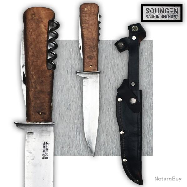 SUPERBE & MASSIF POIGNARD / PAS SABRE / COUTEAU DE BOTTES MULTI-USAGE XX ORIGINAL #46