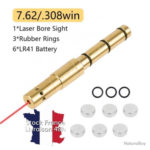 Collimateur laser  mettre en bout de canon calibre 308 winchester 7,62x51 - Envoi depuis la France