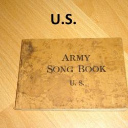 livre de chansons et musiques AMERICAINES 1918 ARMY SONG BOOK US - VENDU PAR JEPERCUTE (D24D230)