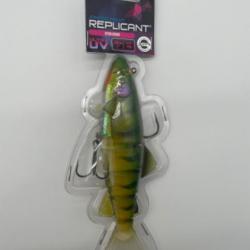 Leurre souple armé Fox rage replicant jointed trout stickleback 18cm