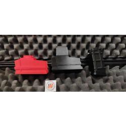 RUGER RPR  - Talon de chargeur BX 10/22 avec fixation par VIS_ LoOk 308 ROUGE - V308 2.0- Print 3D