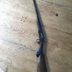 SPLENDIDE Petit Fusil Mono Coup Anglais Mortimer & Son's à Edinburgh en 410 Magnum.