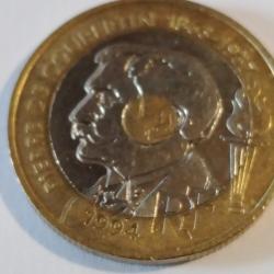 20 francs Pierre de Coubertin 1994