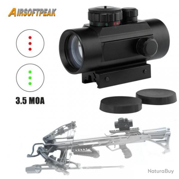 AirsoftPeak Viseur Point Rouge 3.5 MOA Rail 20MM - LIVRAISON GRATUITE !!!