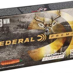 Munitions FEDERAL cal.308 win trophy copper 9.7g 150gr par 20