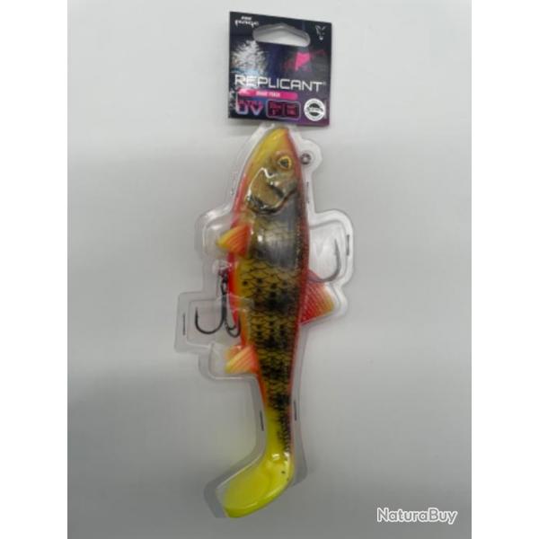 Leurre souple arm Fox rage replicant wobble bright perch 23cm