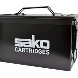 Caisse De Rangement Munitions En Métal M2A1 Noire Sako