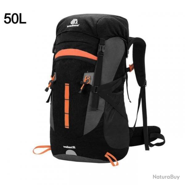 sac  dos randonne arme escalade sacs Trekking alpinisme NOIR 50L