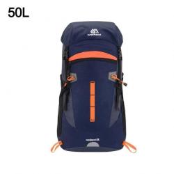 sac à dos randonnée armée escalade sacs Trekking alpinisme BLEU FONCE 50L