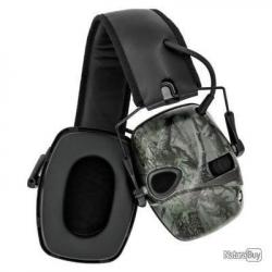 Casque tactique Anti-bruit amplificateur sonore tir chasse protection