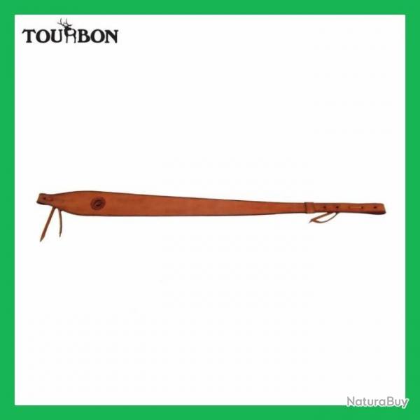 Tourbon, Ceinture de tir bandoulire en cuir vritable longueur ajuste 95CM