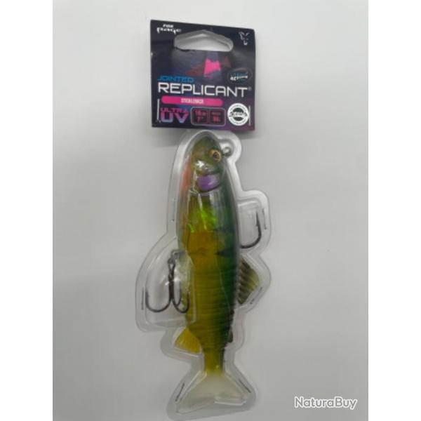 Leurre souple arm Fox rage replicant jointed stickleback 18cm