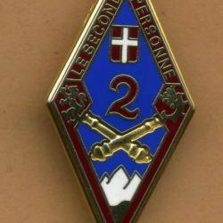 Insigne 2° RA - 2° Régiment d'Artillerie