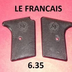 plaquettes pistolet LE FRANCAIS calibre 6.35 MANUFRANCE - VENDU PAR JEPERCUTE (SZA864)