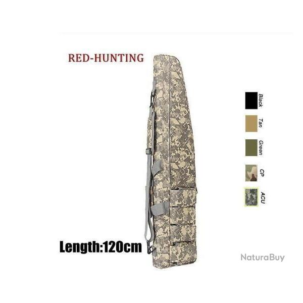 Etui a Fusil Tactique Rsistant 120CM CAMOUFLAGE ACU