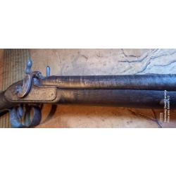 Superbe Fusil chasse 1820 signé poudre noire