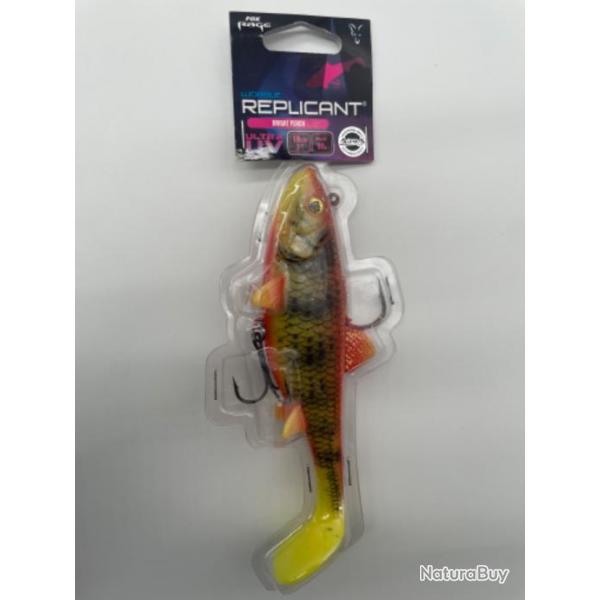 Leurre souple mont Fox rage replicant wobble bright perch 18cm