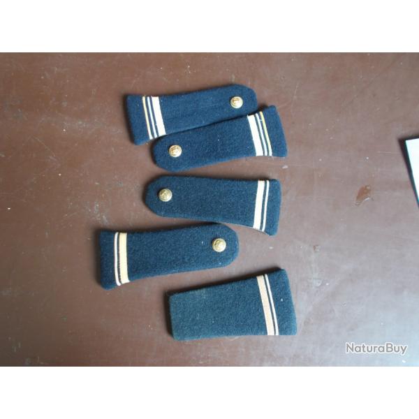 Lot paulettes Officier de Marine